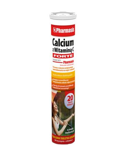  PHARMASIS Calcium z Witaminą C Forte - 20 tabl. - Apteka internetowa Melissa  