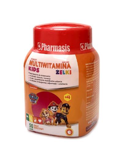 Pharmasis Multiwitamina Kids Żelki Psi Patrol o smaku owocowym - 50 szt. - cena, opinie, stosowanie