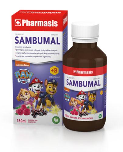  PHARMASIS Sambumal 3+ - 150 ml Na odporność - cena, opinie, dawkowanie - Apteka internetowa Melissa  