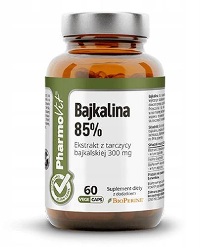  Pharmovit Bajkalina 85% 300 mg - 60 kapsułek - Apteka internetowa Melissa  