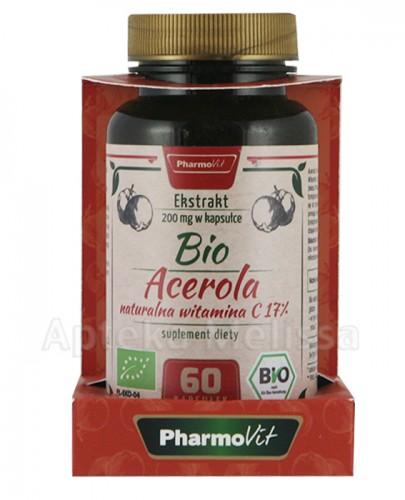 PHARMOVIT Bio acerola 200 mg - 60 kaps.  - Apteka internetowa Melissa  