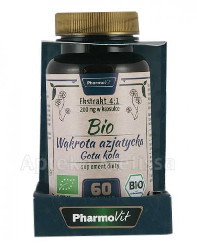 PHARMOVIT BIO WĄKROTA AZJATYCKA Gotu kola 200 ml - 60 kaps. - Apteka internetowa Melissa