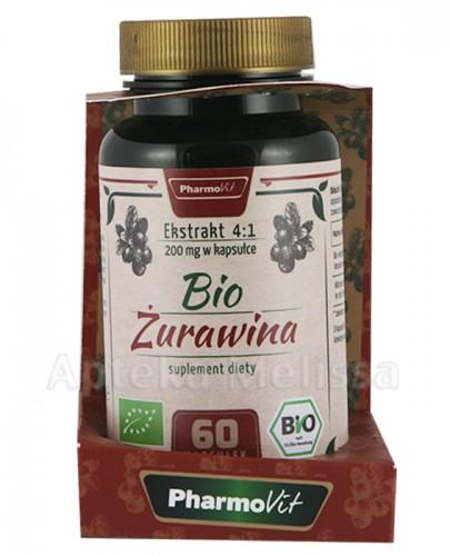 PHARMOVIT Bio żurawina 200 mg - 60 kaps. Data ważności: 2018.06.30 - Apteka internetowa Melissa