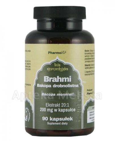 PHARMOVIT BRAHMI Bakopa drobnolistna 200 mg - 90 kaps. - Apteka internetowa Melissa