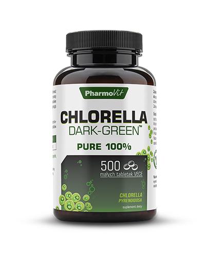  PharmoVit Chlorella Dark-Green - 500 tabletek - Apteka internetowa Melissa  