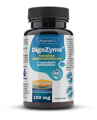  PHARMOVIT DigeZyme 150 mg - 60 kaps. - cena, dawkowanie, opinie  - Apteka internetowa Melissa  
