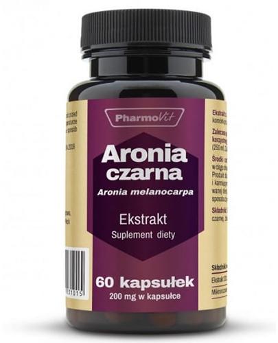 PHARMOVIT Ekstrakt z czarnej aronii 20:1 - 60 kaps.