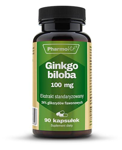  PHARMOVIT Ginkgo biloba 100 mg - 90 kaps. - cena, dawkowanie - Apteka internetowa Melissa  