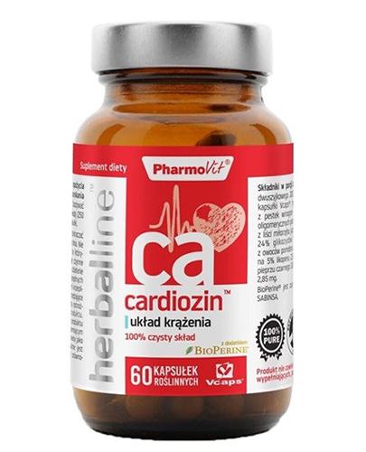  PharmoVit Herballine Cardiozin - 60 kaps. - cena, opinie, właściwości - Apteka internetowa Melissa  