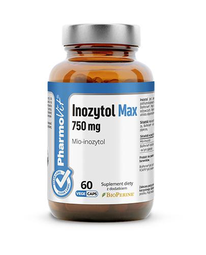 PharmoVit Inozytol Max 750 mg Mio-inozytol, 60 kaps., cena, opinie, właściwości - Apteka internetowa Melissa  
