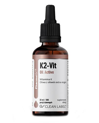  Pharmovit K2-Vit Oil Active, 30 ml, cena, opinie, dawkowanie - Apteka internetowa Melissa  