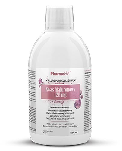  Pharmovit Kwas hialuronowy 120 mg w płynie - 500 ml - cena, opinie, właściwości  - Apteka internetowa Melissa  
