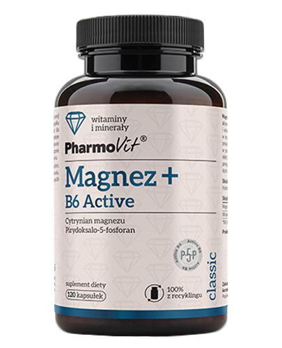  Pharmovit Magnez + B6 Active, 120 kaps., cena, opinie, dawkowanie - Apteka internetowa Melissa  
