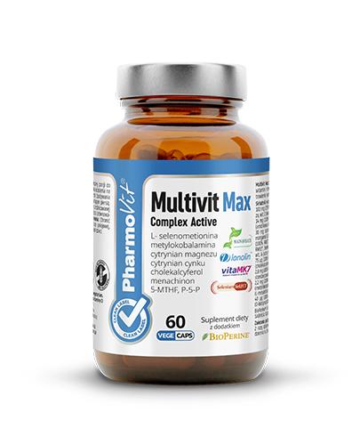  Pharmovit Multivit Max - 60 kaps. - cena, opinie, właściwości  - Apteka internetowa Melissa  