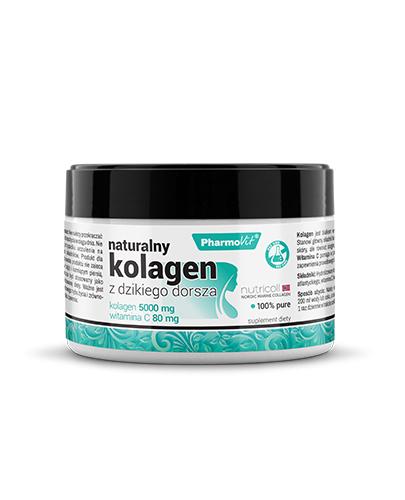 PharmoVit Naturalny kolagen z dzikiego dorsza - 101,6 g Na skórę i stawy - cena, opinie, skład 
