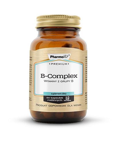  Pharmovit Premium B-complex - 60 kaps. - cena, opinie, właściwości - Apteka internetowa Melissa  