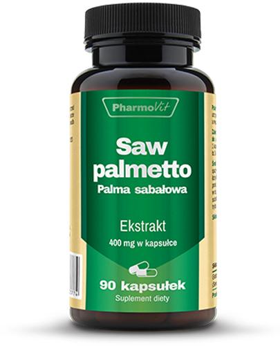 PharmoVit Saw palmetto Palma sabałowa 400 mg - 90 kaps. Na prostatę - cena, opinie, stosowanie  - Apteka internetowa Melissa  