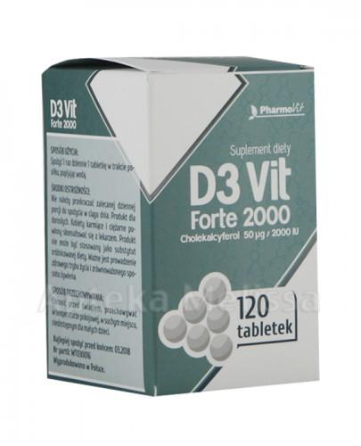 PHARMOVIT D3 VIT FORTE 2000 - 120 tabl. - Apteka internetowa Melissa