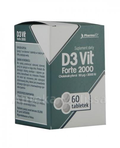 PHARMOVIT D3 VIT FORTE 2000 - 60 tabl. - Apteka internetowa Melissa