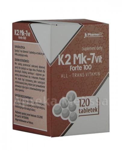 PHARMOVIT K2 MK-7VIT Forte 100 - 120 tabl. - Apteka internetowa Melissa
