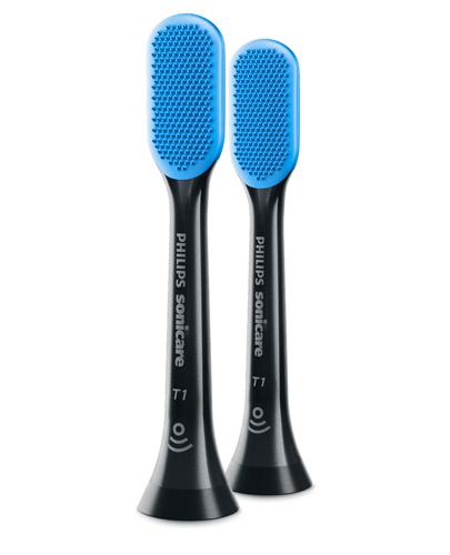 PHILIPS SONICARE TONGUE CARE+ Główki do szczoteczek sonicznych kolor czarny H8072/11 - 2 szt. - cena, opinie, właściwości - Apteka internetowa Melissa