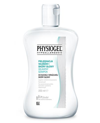 PHYSIOGEL Szampon hipoalergiczny do włosów- 250 ml Do skóry suchej i wrażliwej - cena, opinie, właściwości - Apteka internetowa Melissa  