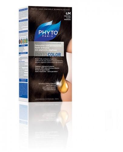 PHYTO COLOR Farba pielęgnacyjna do włosów - 4M JASNY KASZTANOWY BRĄZ - Apteka internetowa Melissa