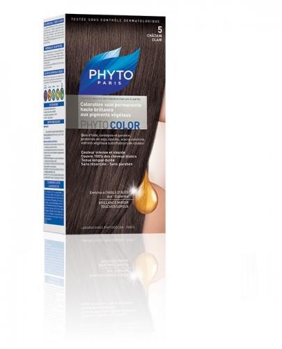 PHYTO COLOR Farba pielęgnacyjna do włosów - 5 JASNY KASZTAN - Apteka internetowa Melissa