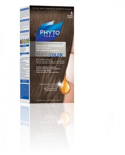 PHYTO COLOR Farba pielęgnacyjna do włosów - 6 CIEMNY BLOND - Apteka internetowa Melissa