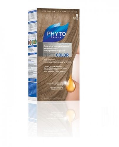 PHYTO COLOR Farba pielęgnacyjna do włosów - 8 JASNY BLOND - Apteka internetowa Melissa
