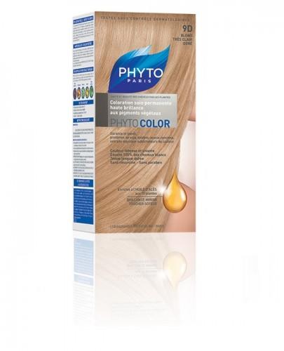 PHYTO COLOR Farba pielęgnacyjna do włosów - 9D BARDZO JASNY ZŁOTY BLOND - Apteka internetowa Melissa