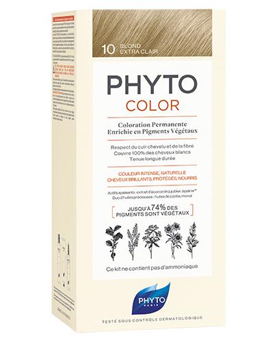  Phyto PhytoColor Farba do włosów 10 Extra Light Blond - 1 szt. - cena, opinie, właściwości - Apteka internetowa Melissa  