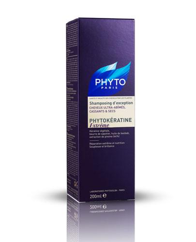 PHYTO PHYTOKERATINE EXTREME Keratynowy szampon odbudowujący - 200 ml - Apteka internetowa Melissa