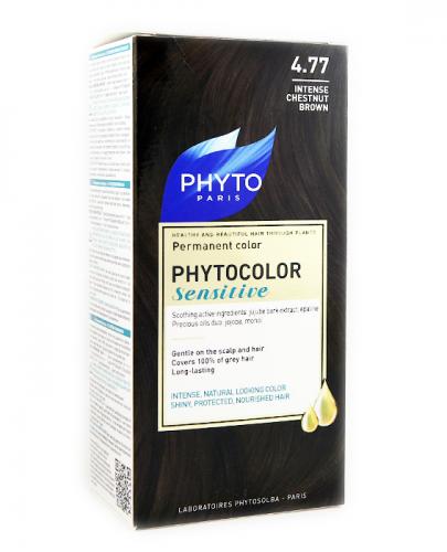  PHYTO PHYTOCOLOR SENSITIVE Farba do włosów - 4.77 INTENSYWNY BRĄZOWY KASZTAN - Apteka internetowa Melissa  