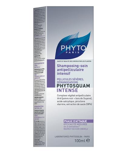 PHYTO PHYTOSQUAM INTENSE Szampon przeciwłupieżowy kuracja intensywna - 100 ml - Apteka internetowa Melissa