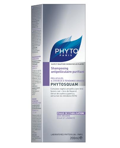 PHYTO PHYTOSQUAM Oczyszczający szampon przeciwłupieżowy - 200 ml - Apteka internetowa Melissa