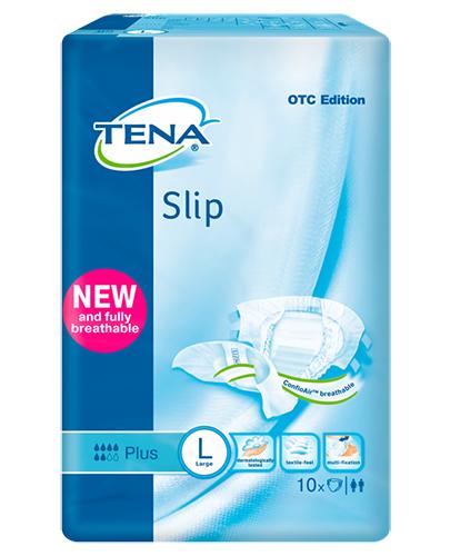 TENA SLIP PLUS OTC EDITION Pieluchomajtki L - 10 szt. - Apteka internetowa Melissa