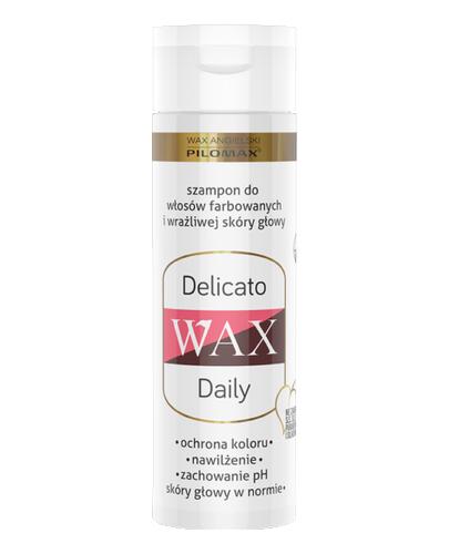  Pilomax Wax Delicato Daily Szampon codzienny do włosów farbowanych - 200 ml - cena,opinie, właściwości - Apteka internetowa Melissa  