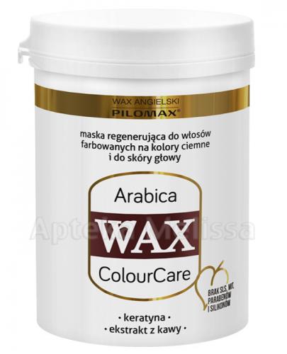  PILOMAX WAX COLOURCARE ARABICA Maska regenerująca do włosów farbowanych ciemne kolory - 240 g - cena, opinie, właściwości - Apteka internetowa Melissa  