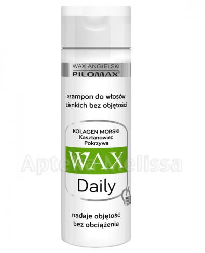  PILOMAX WAX DAILY Szampon codzienny do włosów cienkich bez objętości - 200 ml - cena, opinie, właściwości - Apteka internetowa Melissa  