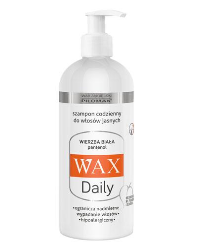  PILOMAX WAX DAILY Szampon codzienny do włosów jasnych - 400 ml - cena, opinie, właściwości - Apteka internetowa Melissa  