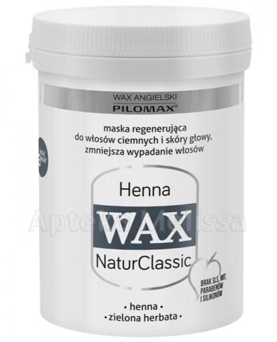  PILOMAX WAX NATURCLASSIC HENNA Maska regenerująca do włosów ciemnych - 240 g - cena, opinie, właściwości - Apteka internetowa Melissa  
