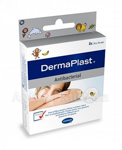 DERMAPLAST ANTIBACTERIAL Plastry 76 x 76 mm - 8 szt. - Apteka internetowa Melissa