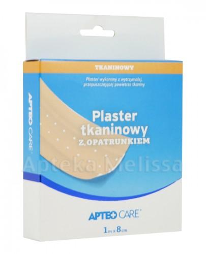 APTEO CARE Plastry tkaninowe z opatrunkiem 1m x8cm - 1 szt. - Apteka internetowa Melissa