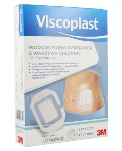 VISCOPLAST Wodoodporny opatrunek z warstwą chłonną 9 cm x 10 cm - 1 szt. - Apteka internetowa Melissa