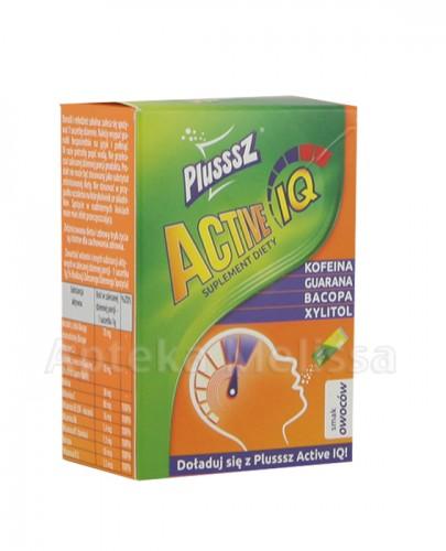 PLUSSSZ ACTIVE IQ Smak owocowy - 10 sasz. - Apteka internetowa Melissa