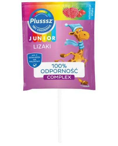 Plusssz Junior Lizaki 100% Odporność Complex, 1 sztuka - Apteka internetowa Melissa