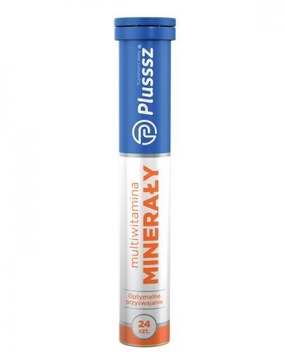 PLUSSSZ Multiwitamina + Minerały - 24 tabl. - Apteka internetowa Melissa