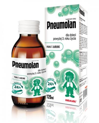 PNEUMOLAN - 120 ml Syrop na odporność - opinie, stosowanie, ulotka - Apteka internetowa Melissa