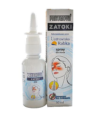  Pneumovit Zatoki Spray do nosa, 50 ml, cena, opinie, właściwości  - Apteka internetowa Melissa  